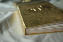 złoty pamiętnik personalizowany notes z grawerem